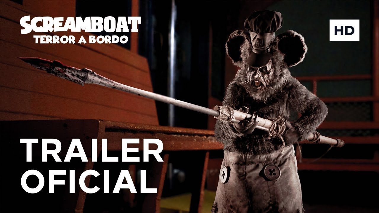 Screamboat: Terror a Bordo – O Rato Mais Famoso Vira Pesadelo em Novo Trailer e Pôster
