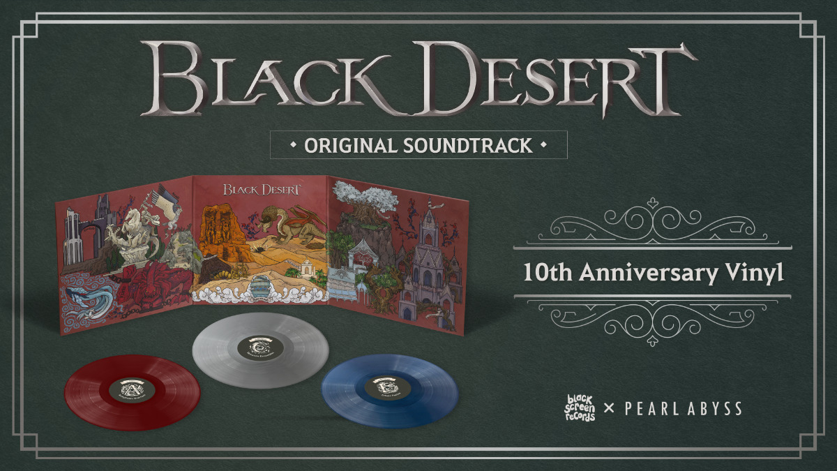 Celebre o Aniversário de Black Desert com Trilha Sonora em Vinil Exclusiva!