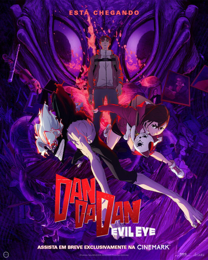 Dan Da Dan: Evil Eye invade as telonas do Cinemark em junho