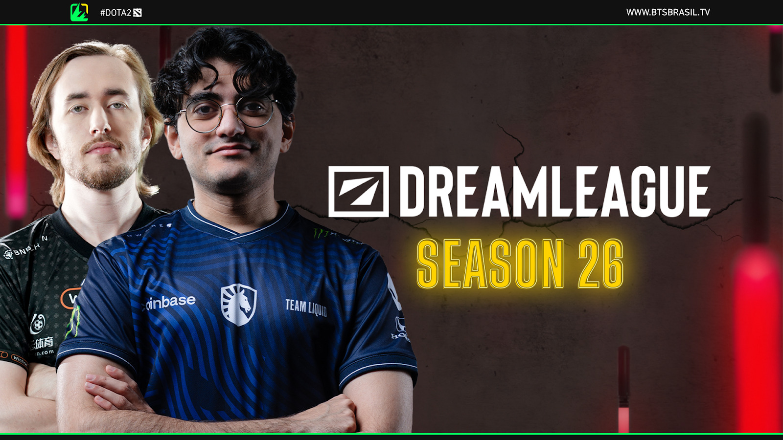 Dream League Season 26: BTSBrasilTV Transmite Torneio de Dota 2 com US$ 1 Milhão em Premiação