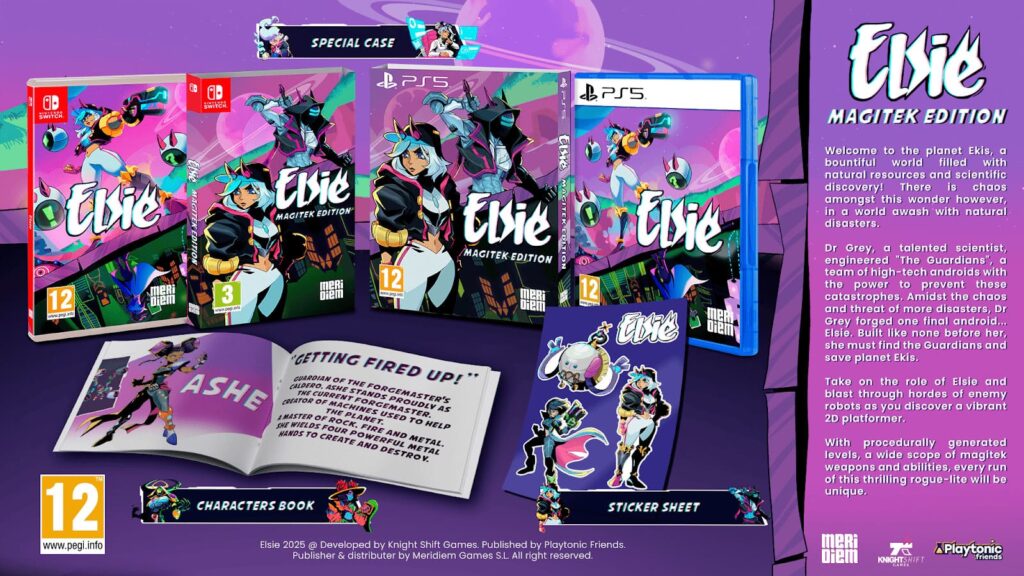 Elsie - Magitek Edition: Edição Física Confirmada para Julho!