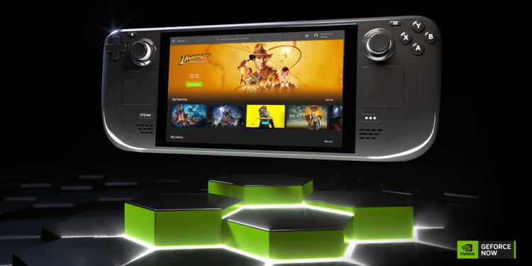 GeForce NOW chega ao Steam Deck com aplicativo nativo e novos jogos na biblioteca!