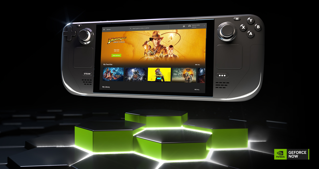 GeForce NOW chega ao Steam Deck com aplicativo nativo e novos jogos na biblioteca!