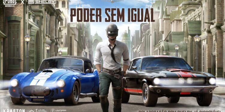 PUBG MOBILE Acelera com Shelby American: Carros Lendários Invadem o Campo de Batalha!