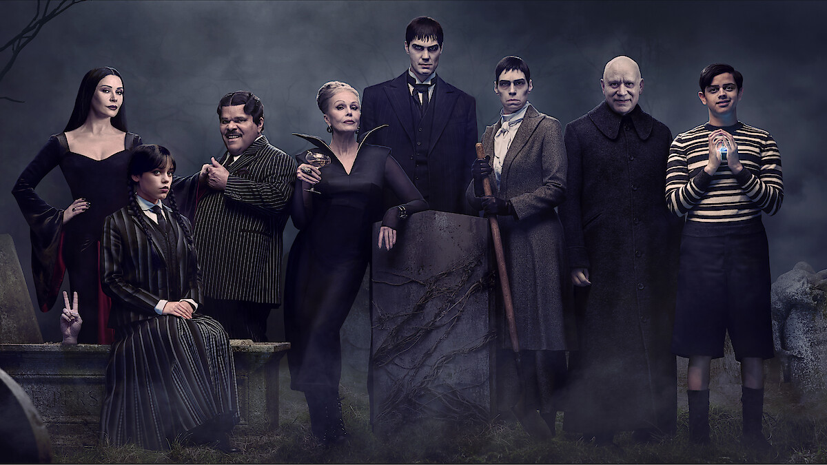 Família Addams Completa em Nova Foto da Segunda Temporada de Wandinha