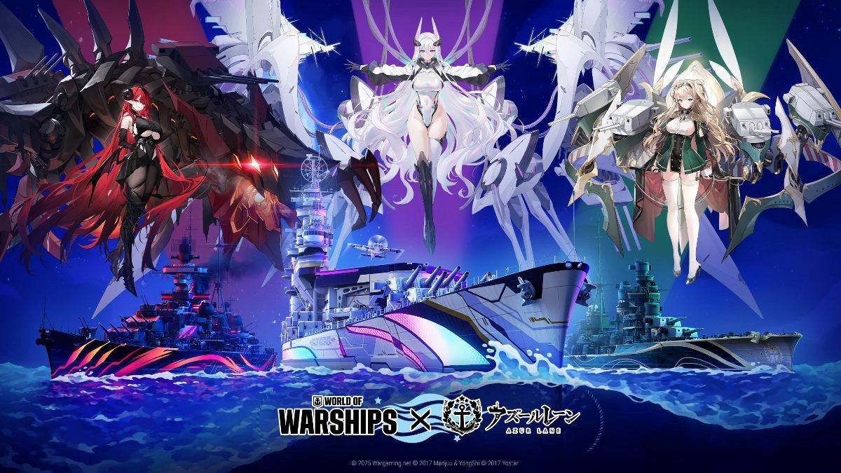 Azur Lane e World of Warships: Sétima Onda de Conteúdo Chega com Navios Icônicos e Comandantes