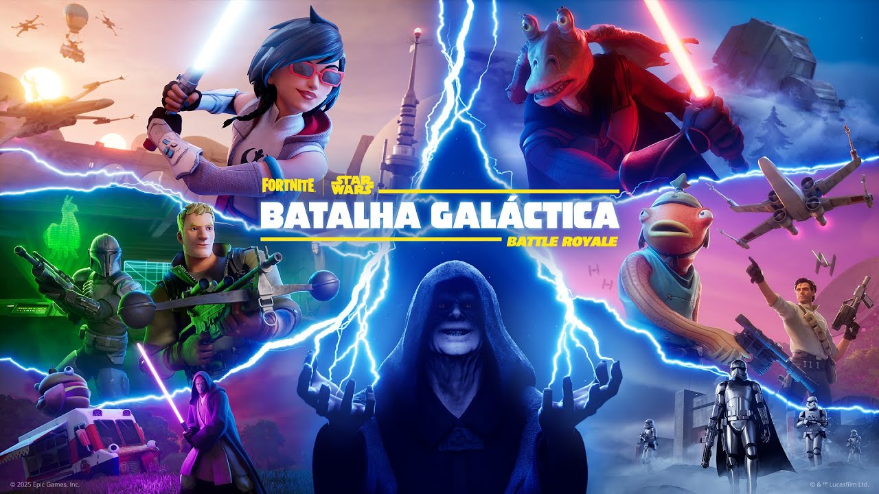 Fortnite: BATALHA GALÁTICA – Star Wars Retorna com Temporada Temática!