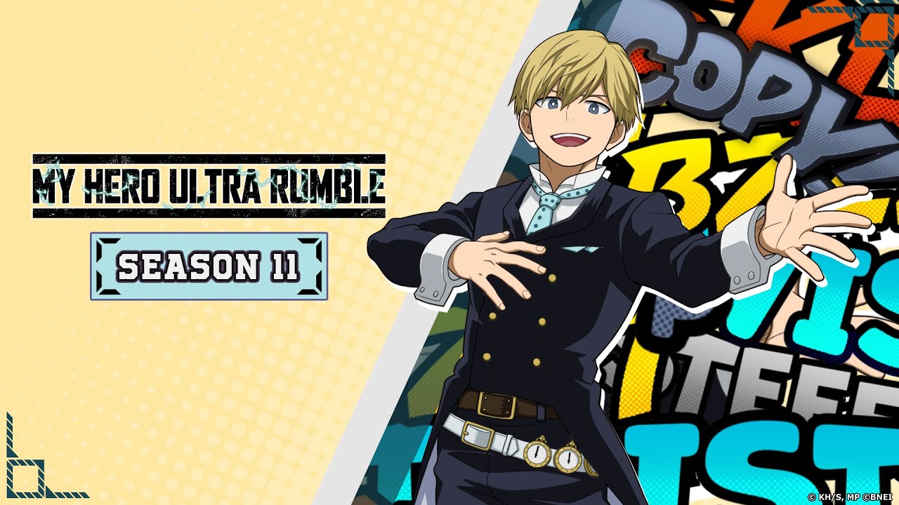 MY HERO ULTRA RUMBLE Inicia a Décima Primeira Temporada com Neito Monoma