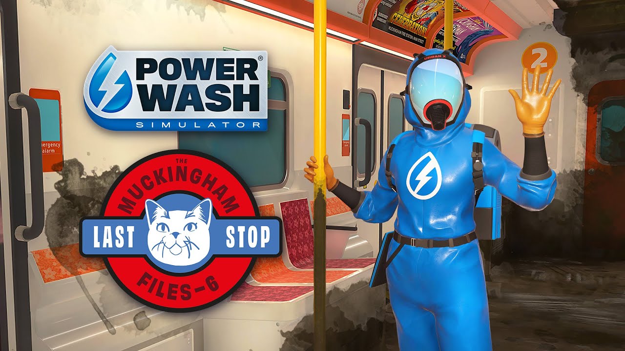 PowerWash Simulator recebe última atualização antes da sequência – confira Os Arquivos de Sujeirânia 6!