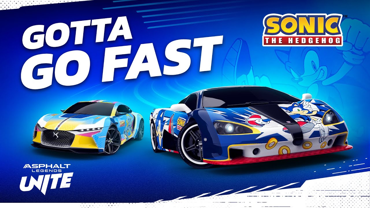 Sonic e seus amigos aceleram para Asphalt Legends Unite – evento especial por tempo limitado!