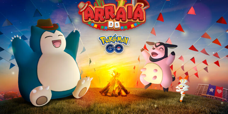 Pokémon GO entra no clima da Festa Junina com evento especial e Snorlax caubói!
