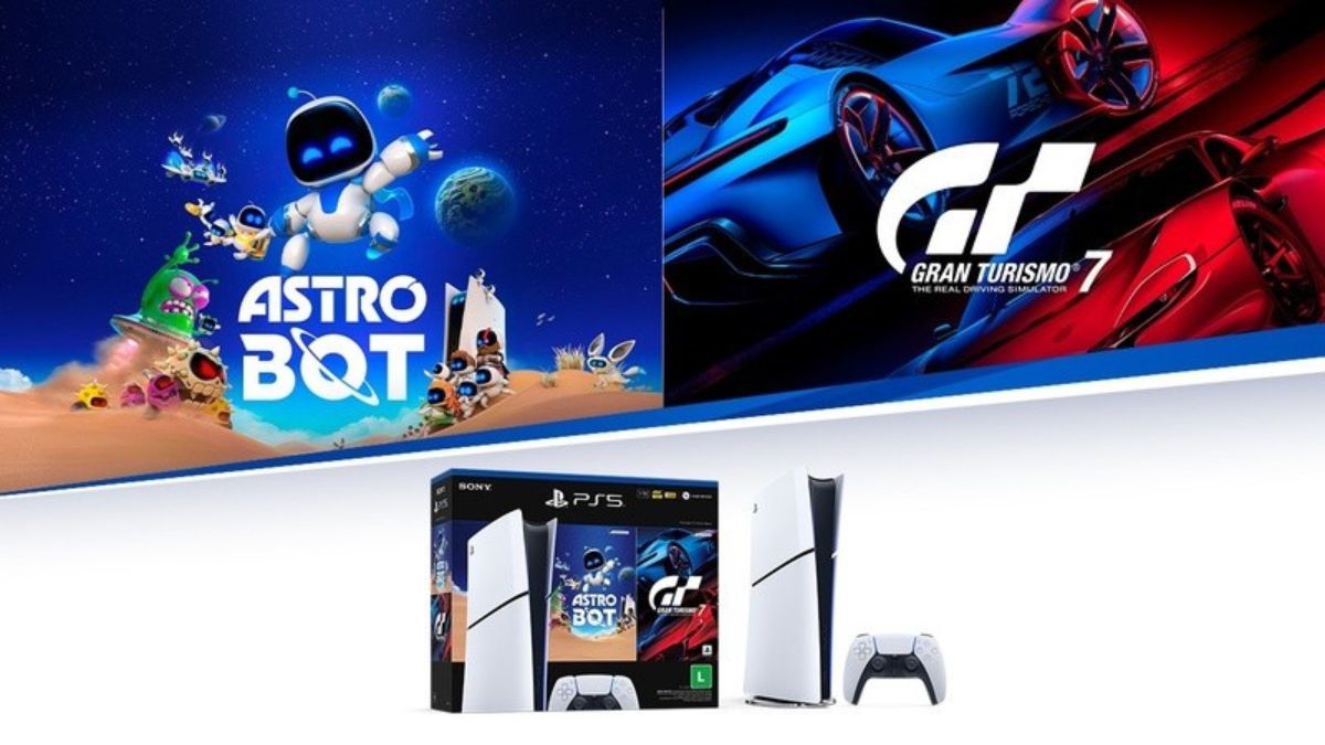 Novo bundle do PlayStation 5 com ASTRO BOT e Gran Turismo 7 já está disponível no Brasil!