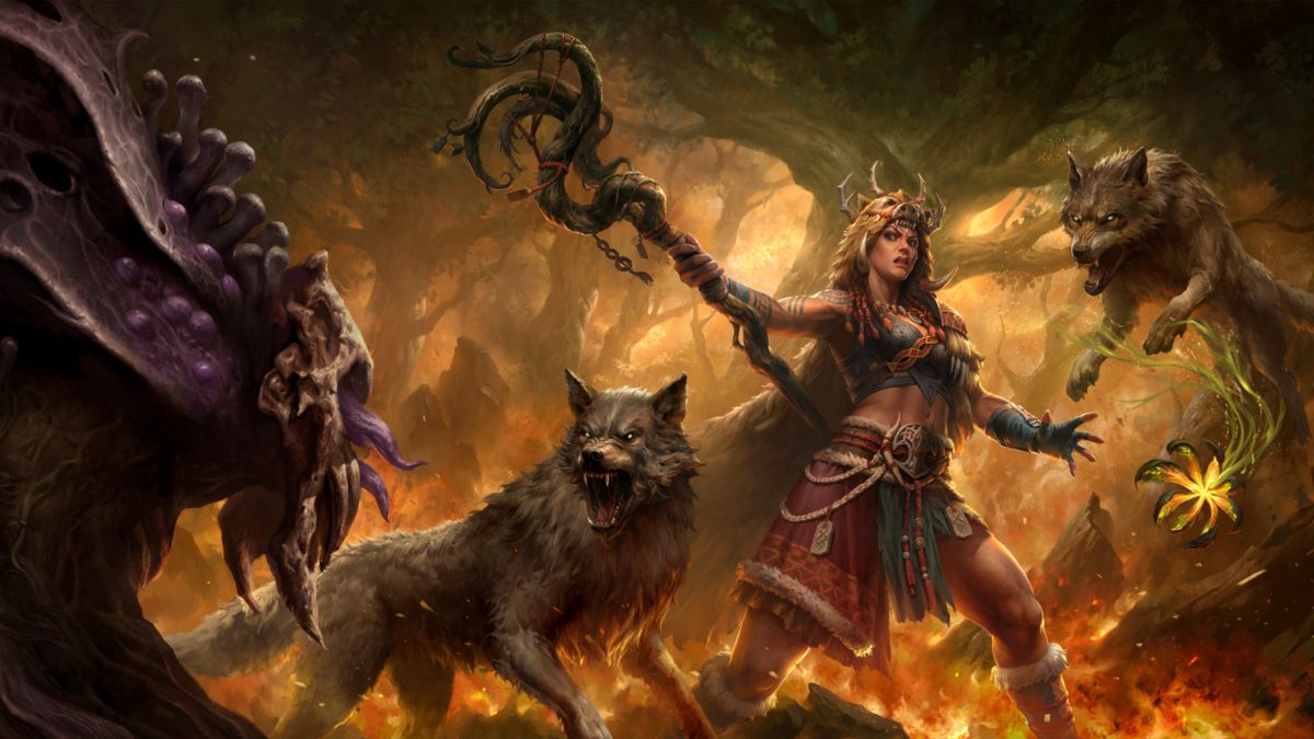 Druida em Diablo Immortal: Jogamos com a Nova Classe do Patch 4.0 e Ela É Selvagemente Incrível