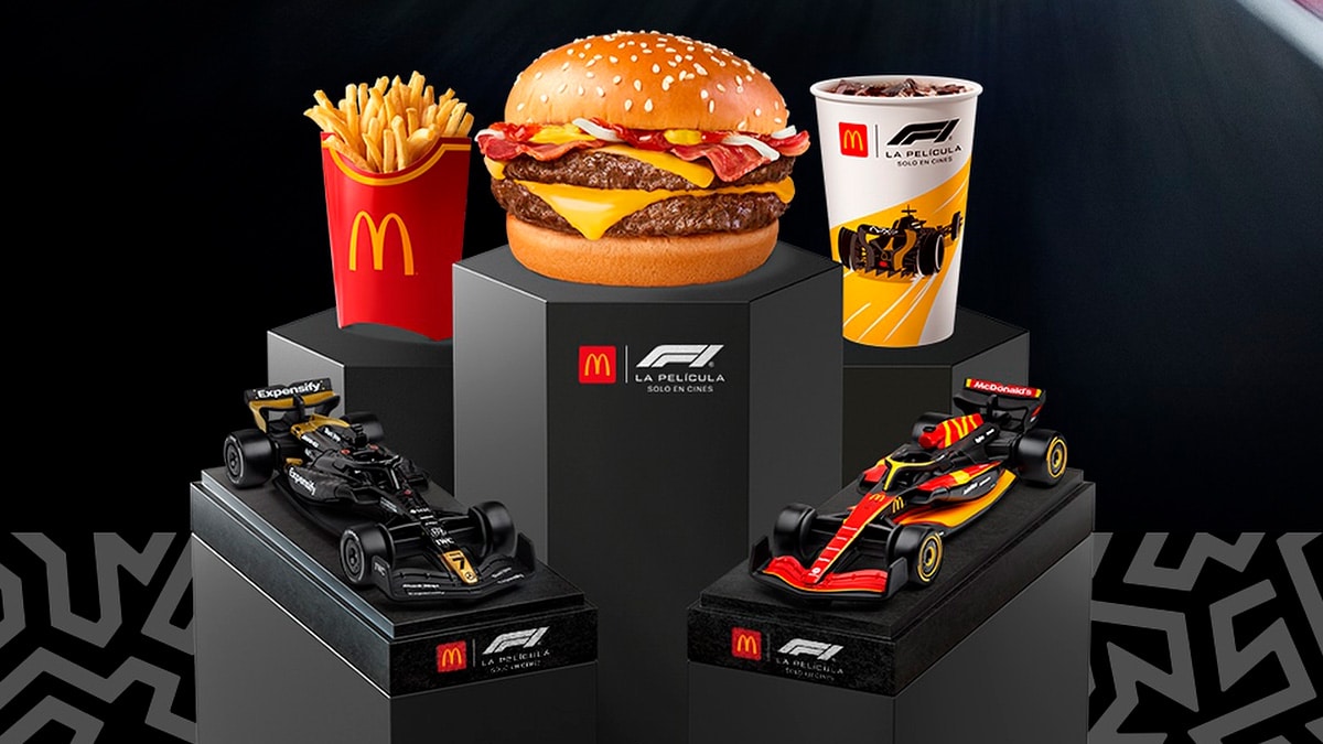 Méqui nas pistas! McDonald’s lança coleção inspirada em “F1” com carrinhos colecionáveis e ativações em SP