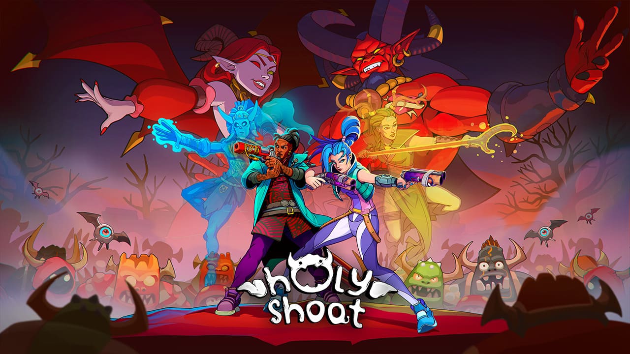 Holy Shoot libera demo insana com anjos armados, demônios caóticos e muito humor infernal