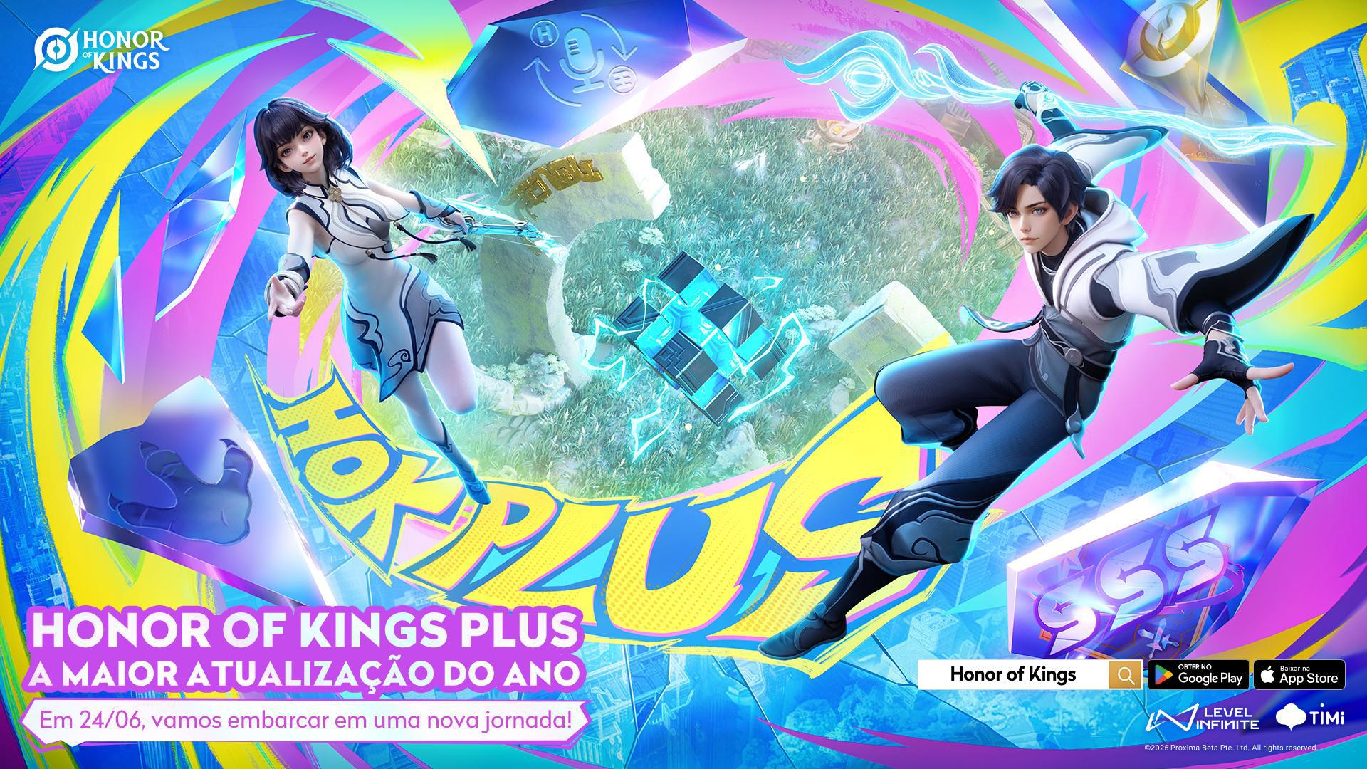 Honor of Kings Plus: atualização transforma o MOBA mais jogado do mundo com herói personalizável e sistema de ranque mais justo