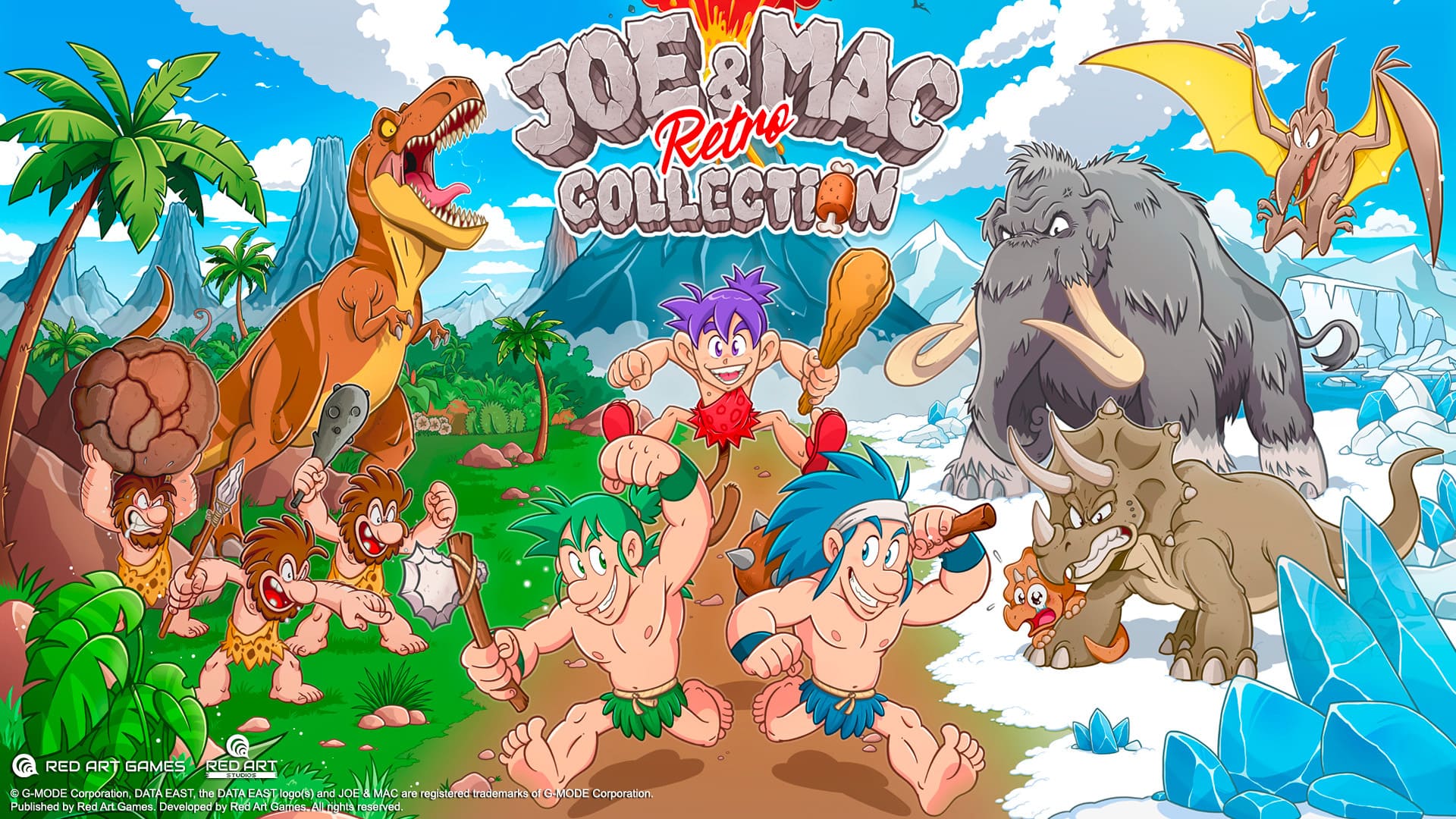 Joe & Mac Retro Collection chega ao Kickstarter com edições físicas exclusivas!