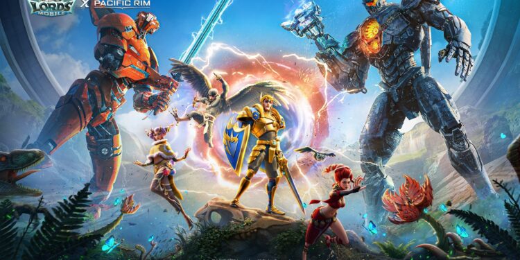 Kaijus invadem Lords Mobile em parceria épica com Pacific Rim