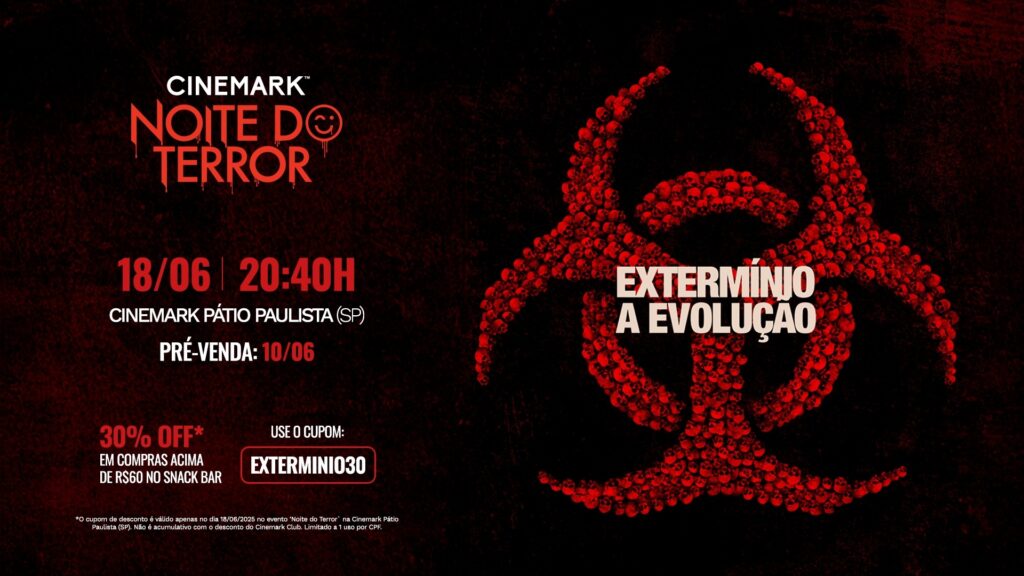 Noite do Terror Cinemark: 'Extermínio: A Evolução' invade as telonas!