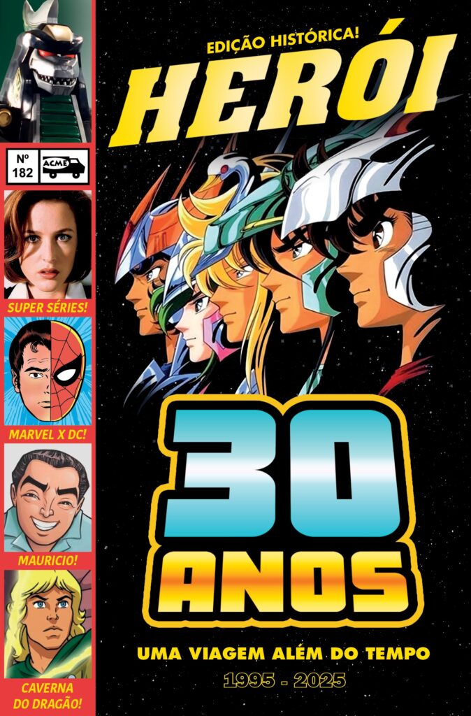 Revista HERÓI celebra 30 anos com nova edição para os fãs!