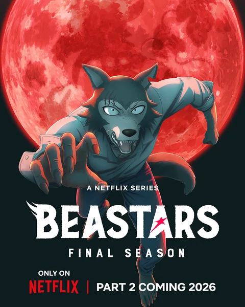 Beastars Parte 2 da temporada final estreia em 2026 na Netflix!