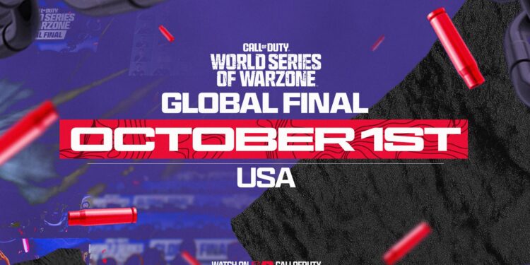 Final Global de Call of Duty: World Series of Warzone acontece em 1º de outubro