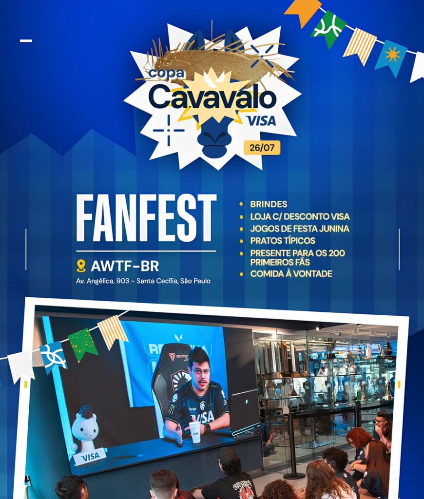 Copa Cavalo Visa 2025 mistura VALORANT e Festa Julina na base da Team Liquid em SP