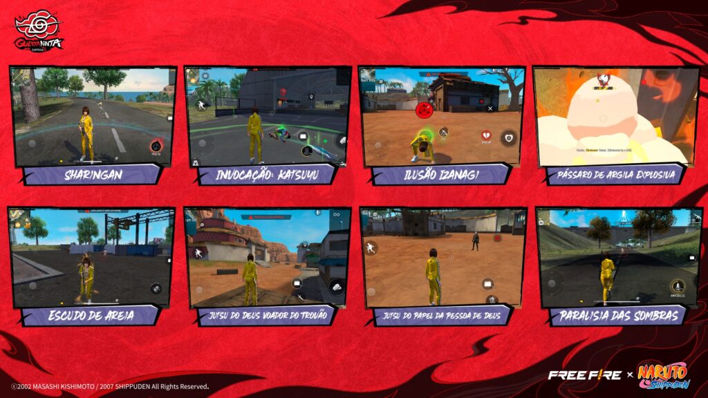 Free Fire x Naruto Shippuden Capítulo 2: A Guerra Ninja Continua!
