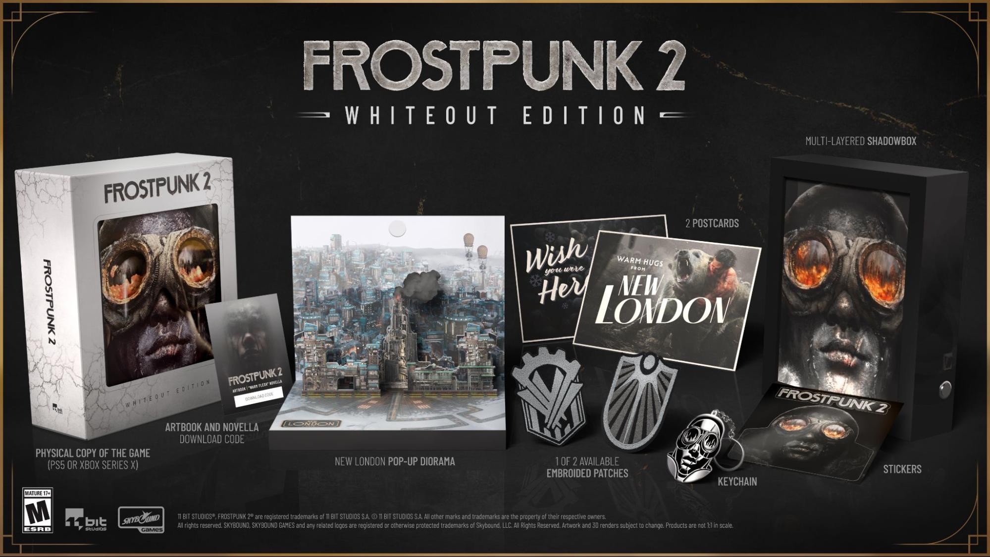 Frostpunk 2 chega em setembro nos consoles e apresenta edições físicas arrepiantes