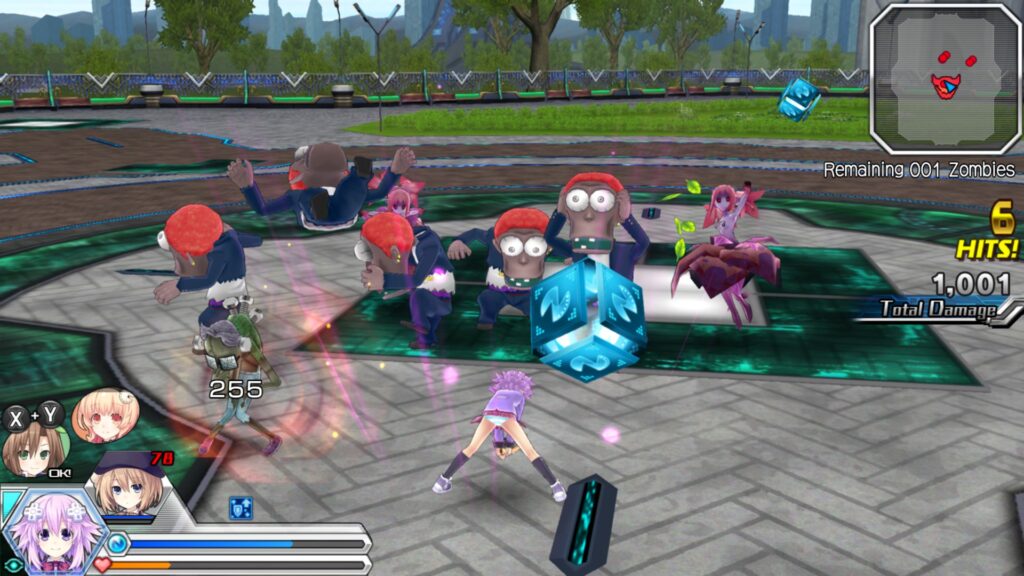 Review: MegaTagmension Blanc + Neptune VS Zombies — Zumbis, colegiais e fanservice em batalha
