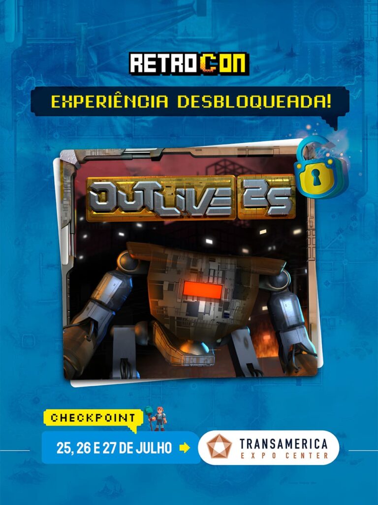 Outlive 25 Celebra 25 Anos na Retrocon 2025 com LAN Retrô, Documentário e Gameplay Clássico