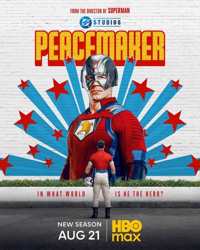 Pacificador ganha pôster da segunda temporada e trailer chega neste sábado