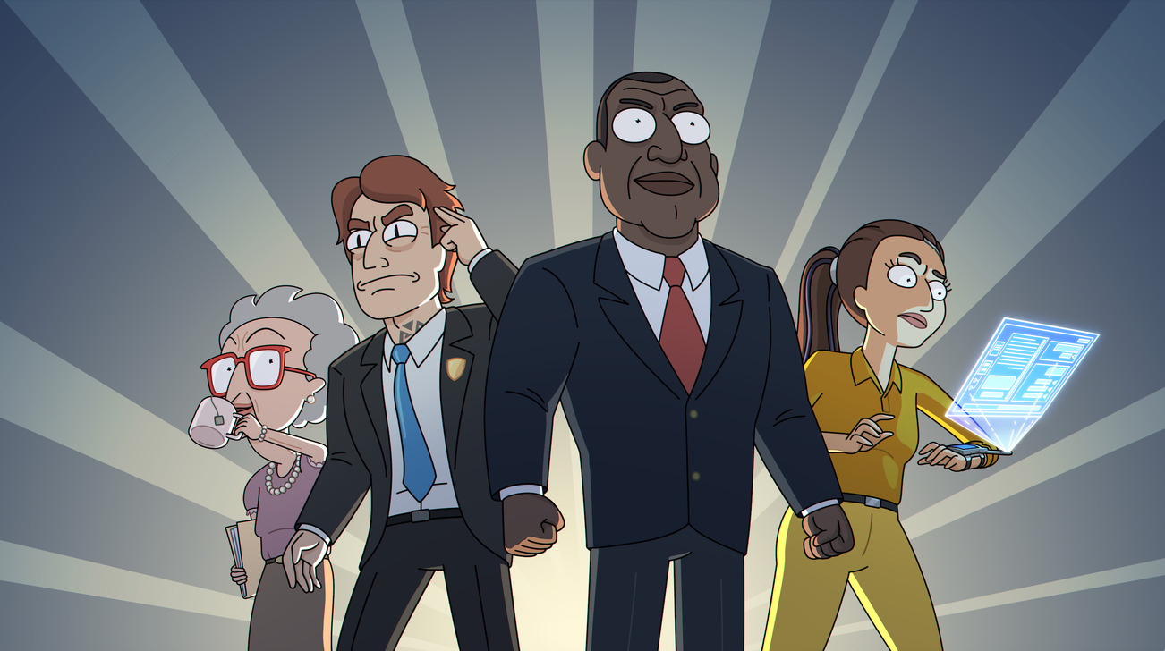 President Curtis | Spinoff de Rick & Morty mergulha no caos político interdimensional