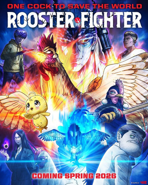 Anime de Rooster Fighter estreia em 2026!