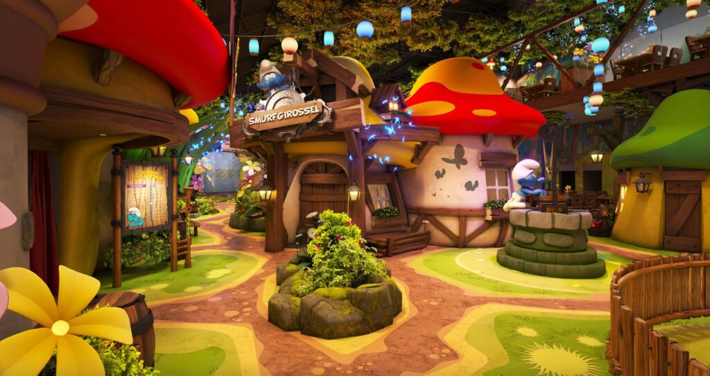 Prepare-se para ser encantado: Vila dos Smurfs Park chega a São Paulo em setembro!