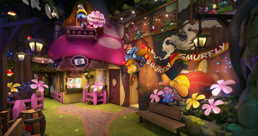 Prepare-se para ser encantado: Vila dos Smurfs Park chega a São Paulo em setembro!
