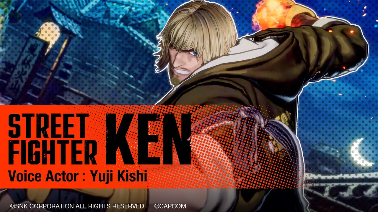 Ken Masters invade Fatal Fury: City of the Wolves em crossover épico com Street Fighter