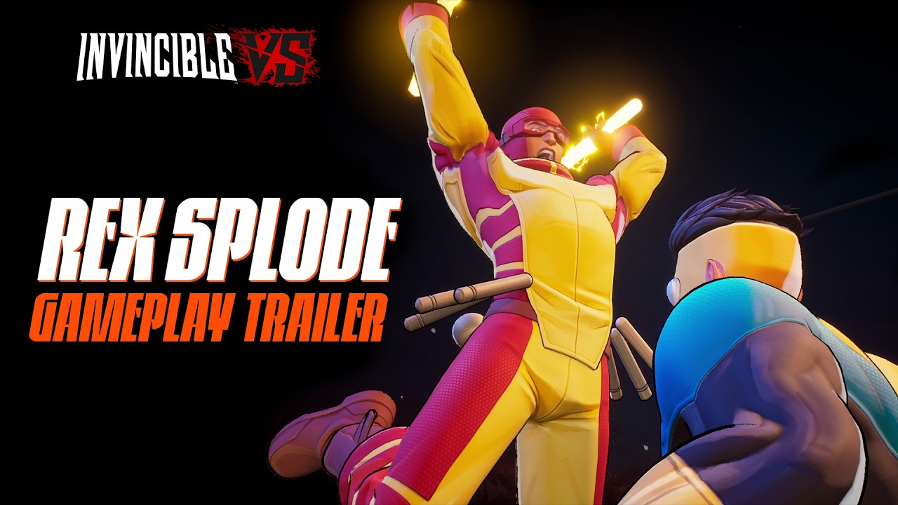 Rex-plosão detona tudo em novo trailer de gameplay de Invincible Vs