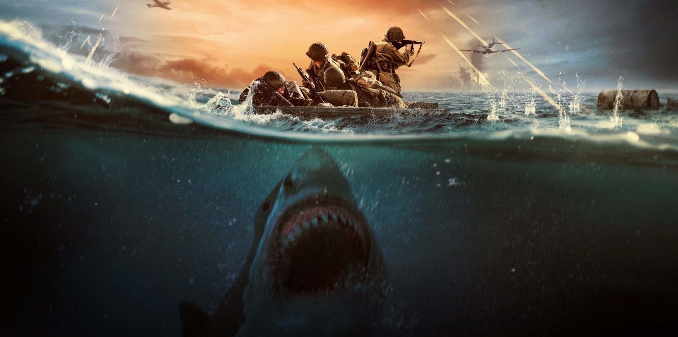 Beast of War: Thriller com Soldados vs. Tubarão Branco ganha trailer