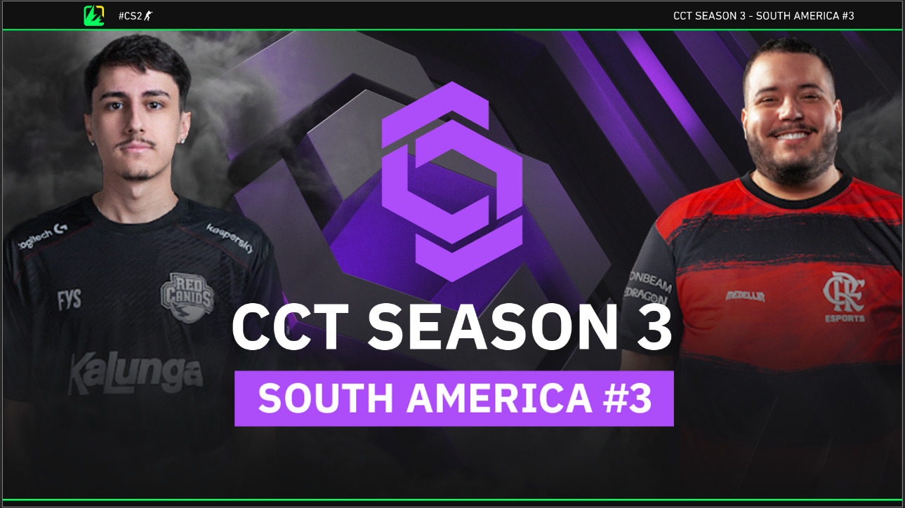 CCT South America #3 de CS2 começa com transmissão da BTSBrasilTV!