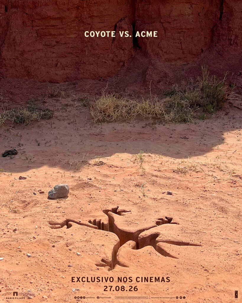 Paris Filmes revela cartaz nacional de Coyote vs Acme