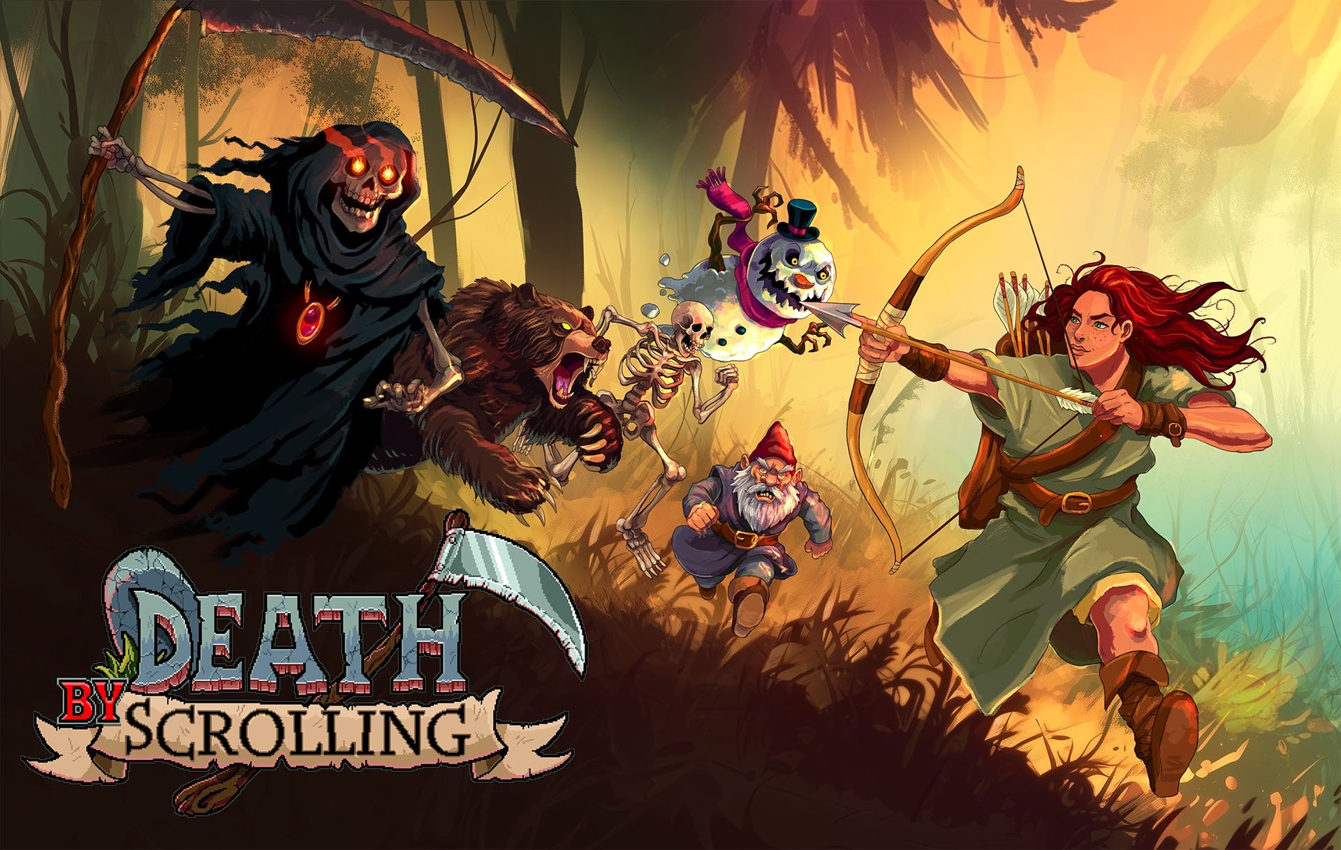Ron Gilbert revela Death By Scrolling, RPG rogue-like vertical, na gamescom 2025