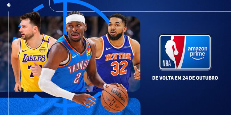 NBA no Modo Prime: Prime Video revela jogos exclusivos da temporada 2025-26, incluindo Finais e NBA Cup