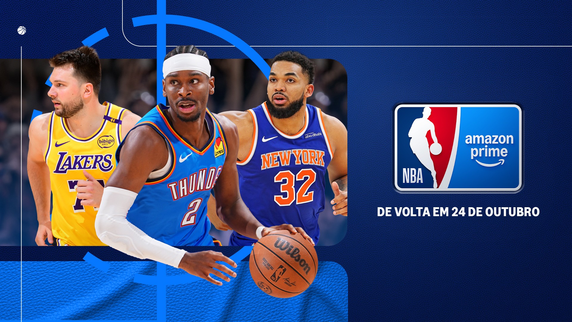 NBA no Modo Prime: Prime Video revela jogos exclusivos da temporada 2025-26, incluindo Finais e NBA Cup