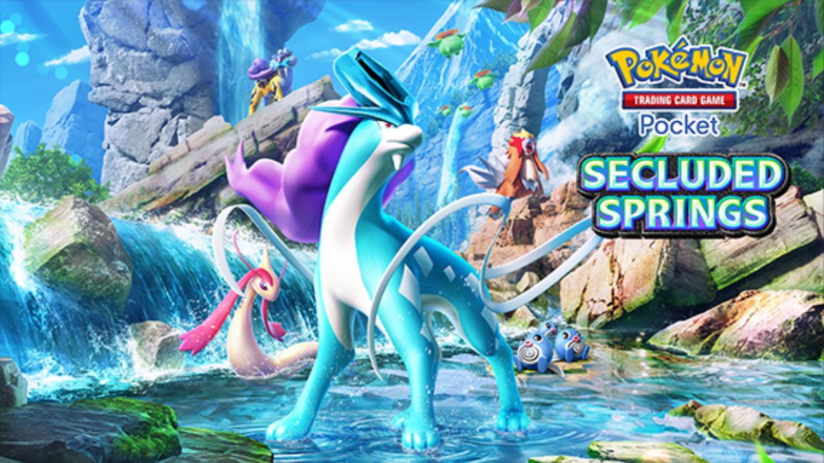 Pokémon TCG Pocket: expansão Secluded Springs chega em 27 de agosto com Lendários de Johto