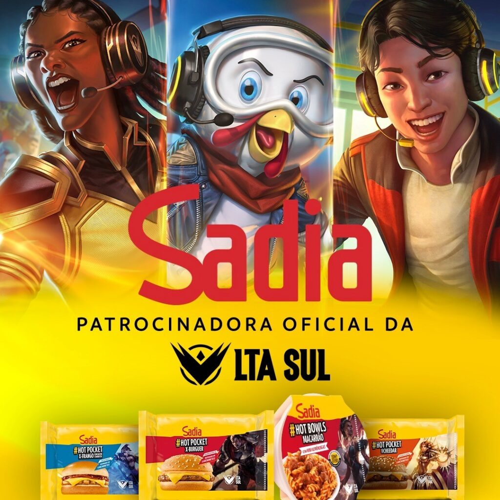 Sadia lança linha gamer inspirada em League of Legends com embalagens colecionáveis