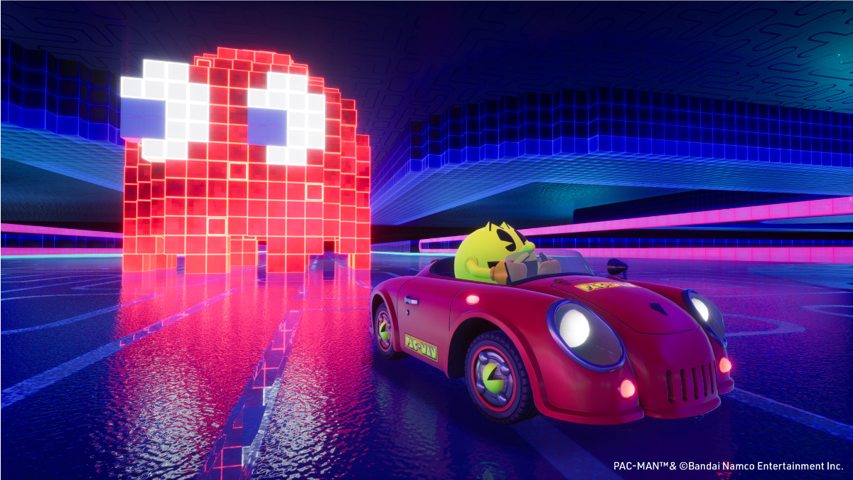PAC-MAN invade Sonic Racing: CrossWorlds em DLC temático com pistas e personagens icônicos