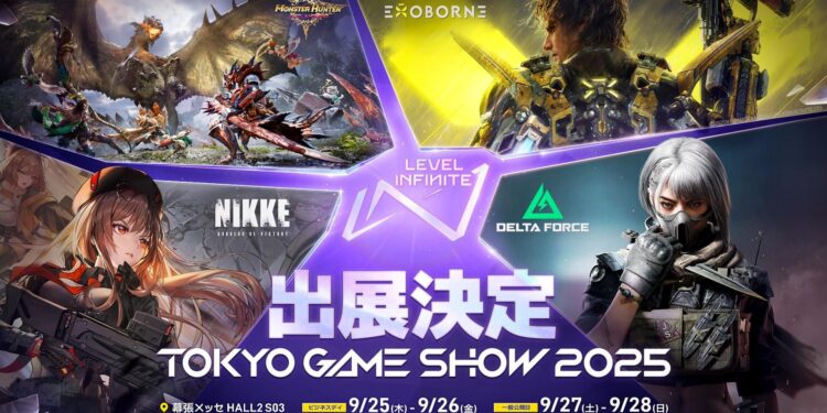 Tokyo Game Show 2025: Level Infinite anucnia line-up do evento