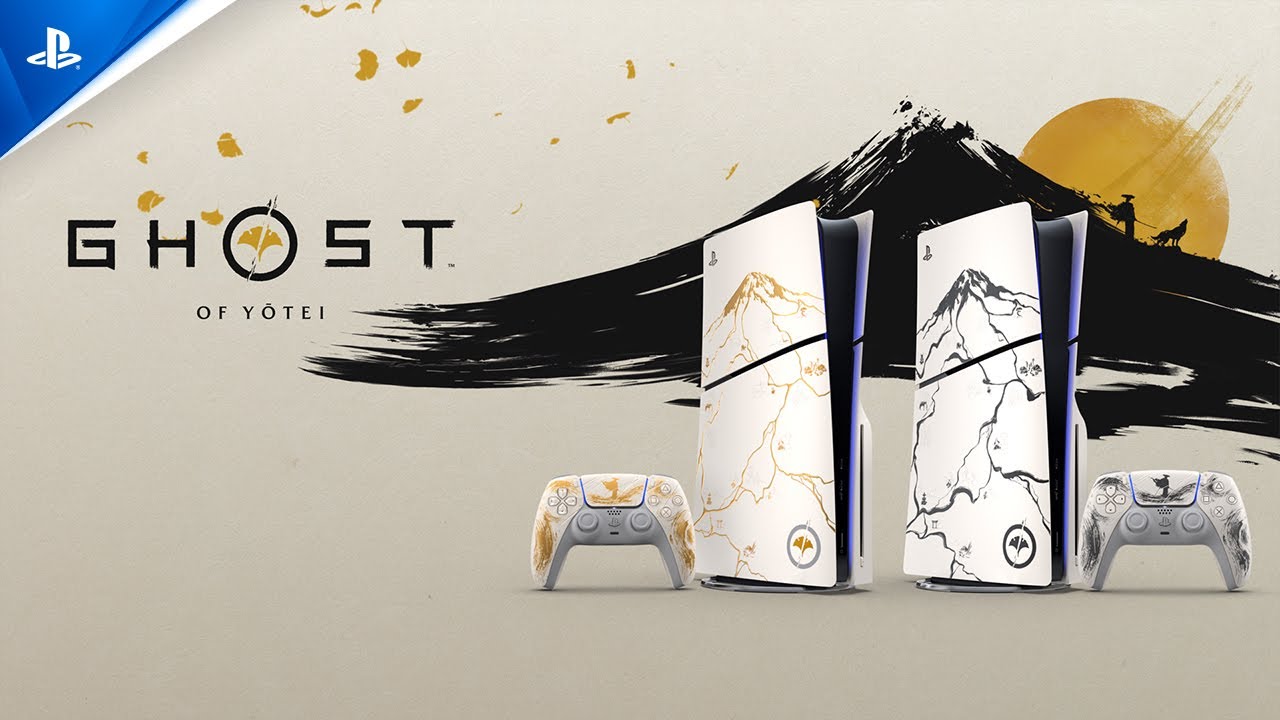 Ghost of Yōtei inspira nova linha de produtos da PlayStation com visual dourado e arte japonesa