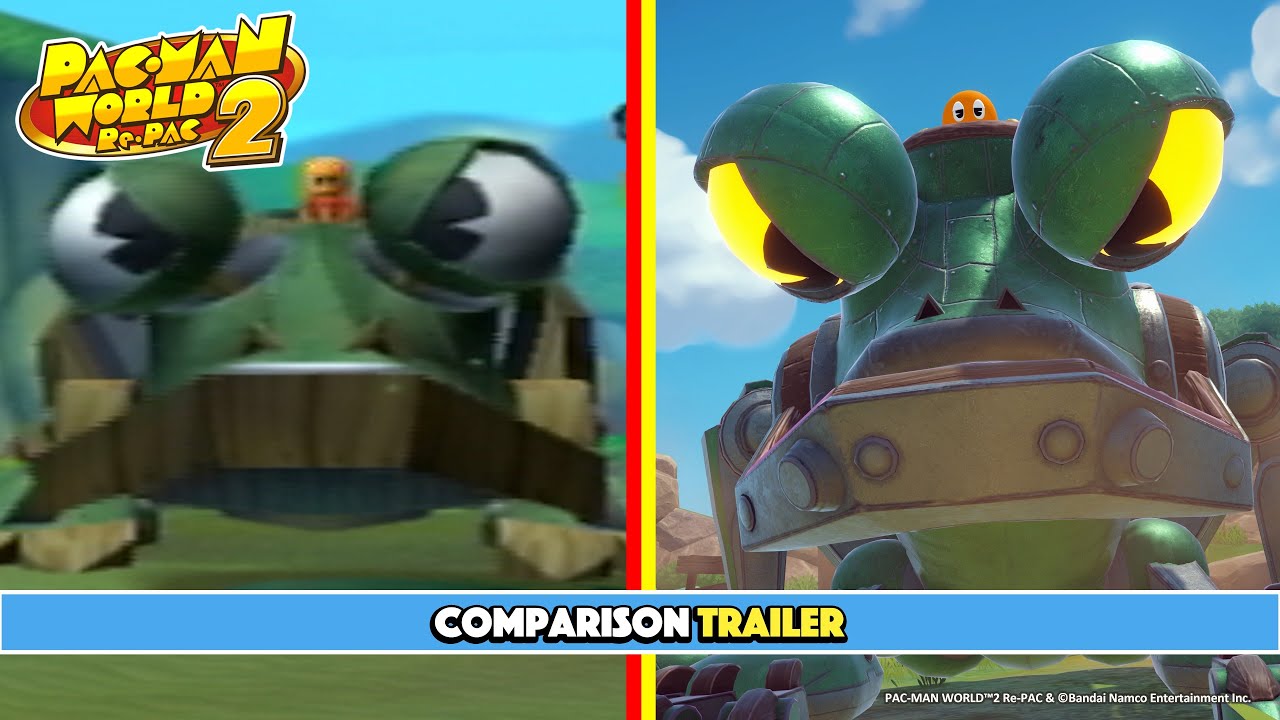 PAC-MAN WORLD 2 Re-PAC ganha trailer comparativo com visuais modernos e nostalgia de sobra